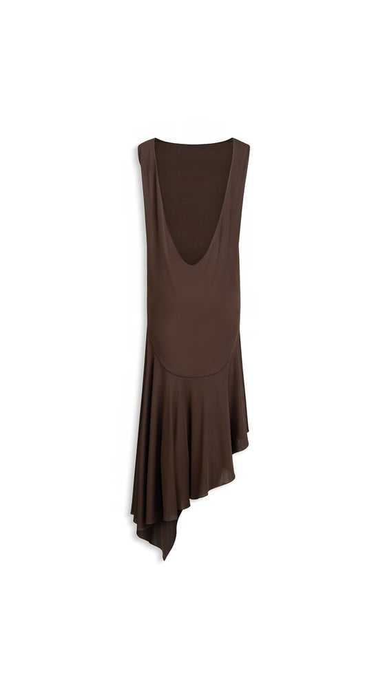 ROBE DOS NU EN CRÊPE JERSEY