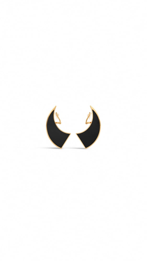 BOUCLES D'OREILLES EDGE EN CUIR