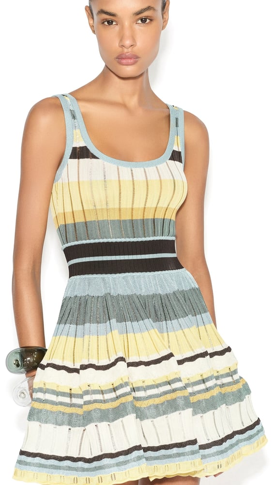 ROBE CRINOLINE MULTICOLORE