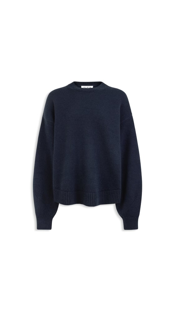 PULL COL ROND EN CACHEMIRE