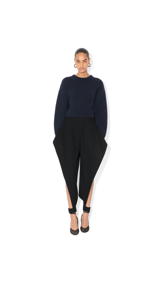 PULL COL ROND EN CACHEMIRE