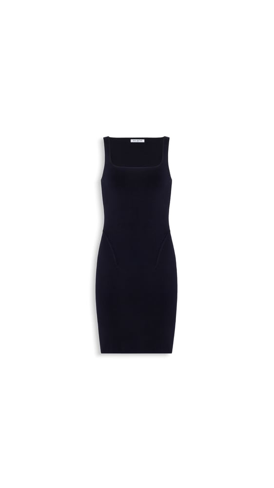 MINI ROBE BODYCON EN MAILLE DE SOIE