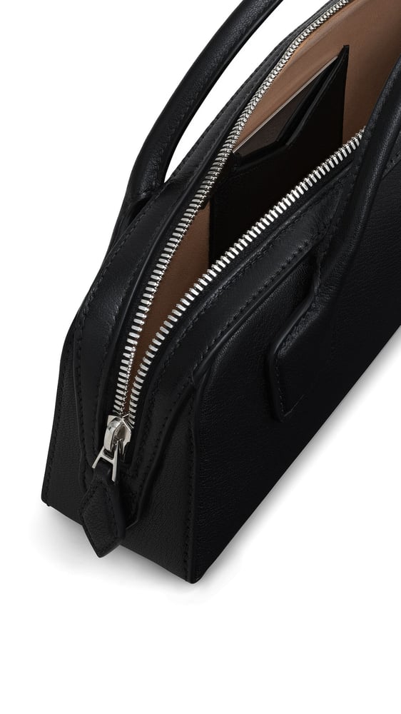 LE TECKEL CLUTCH EN CUIR