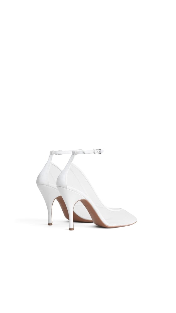 ESCARPINS À BRIDE EN TULLE