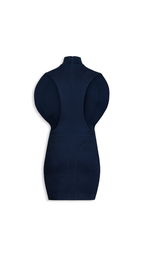ROBE CINTRÉE EN MAILLE DE SOIE