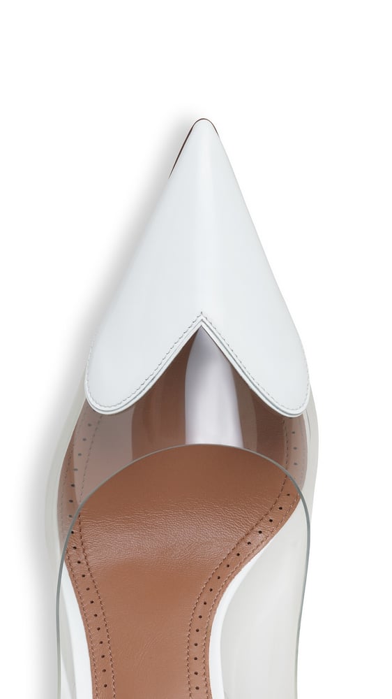 SLINGBACKS LE CŒUR 90 EN CUIR VERNI