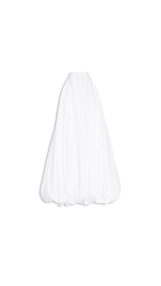 ROBE BALLON EN POPELINE DE COTON
