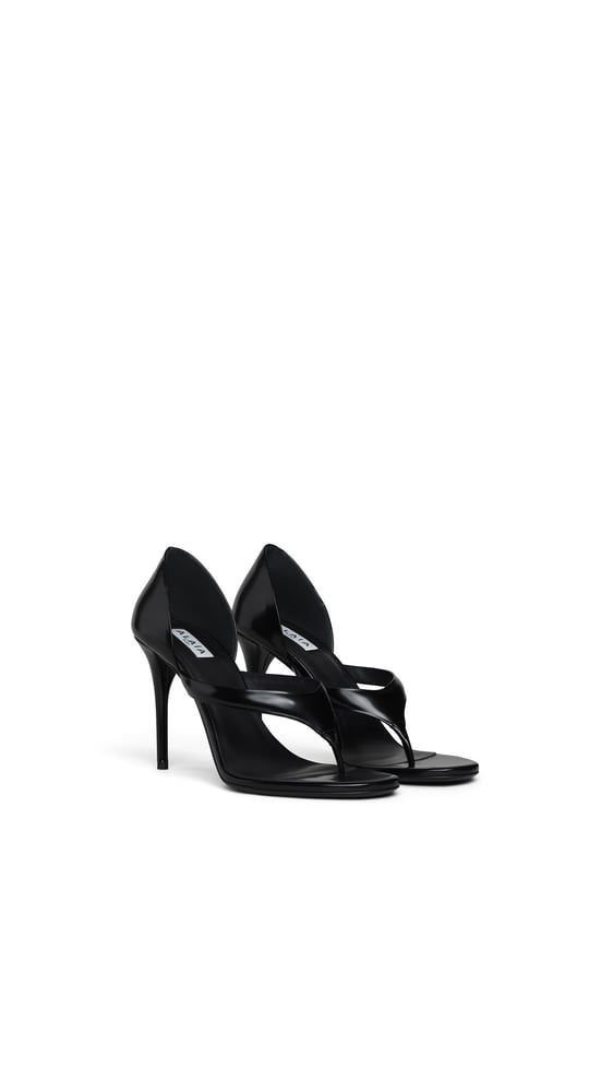 SANDALES INFRADITO EN CUIR VERNI