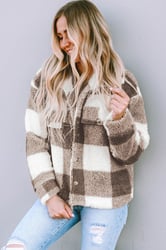 Buttoned Flap Shacket