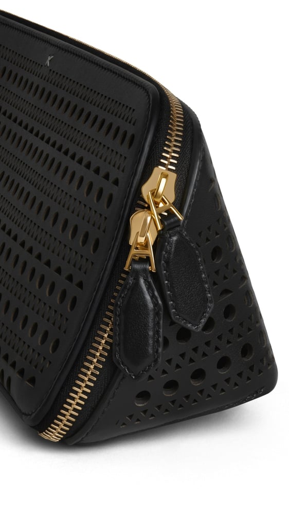 DELTA CLUTCH EN CUIR VIENNE PERFORÉ
