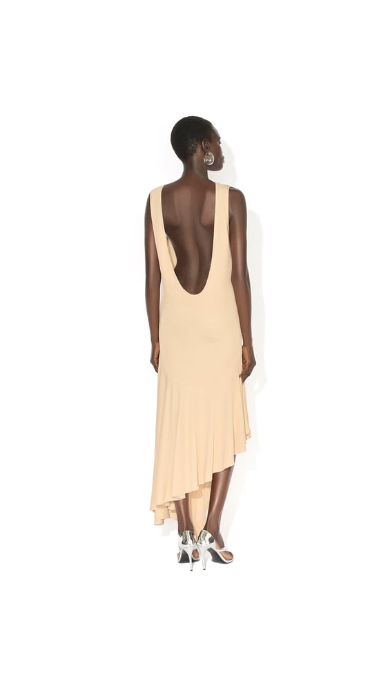 ROBE DOS NU EN CRÊPE JERSEY