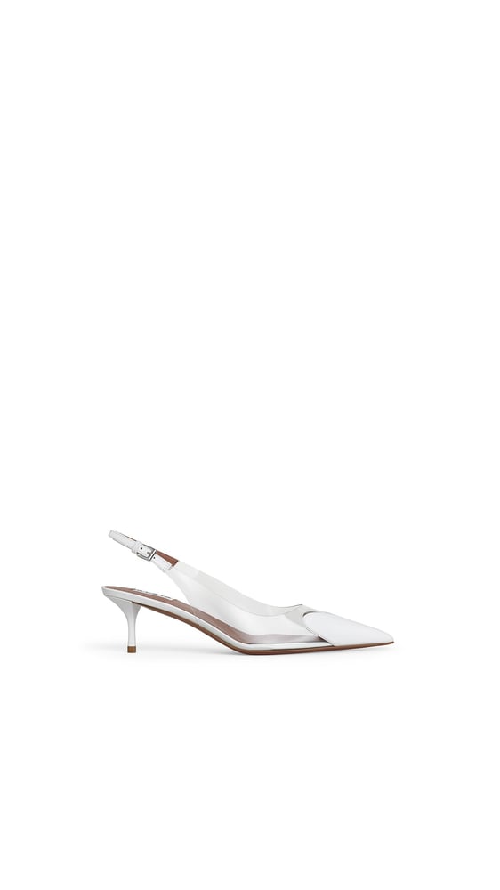 SLINGBACKS LE CŒUR 55 EN CUIR VERNI