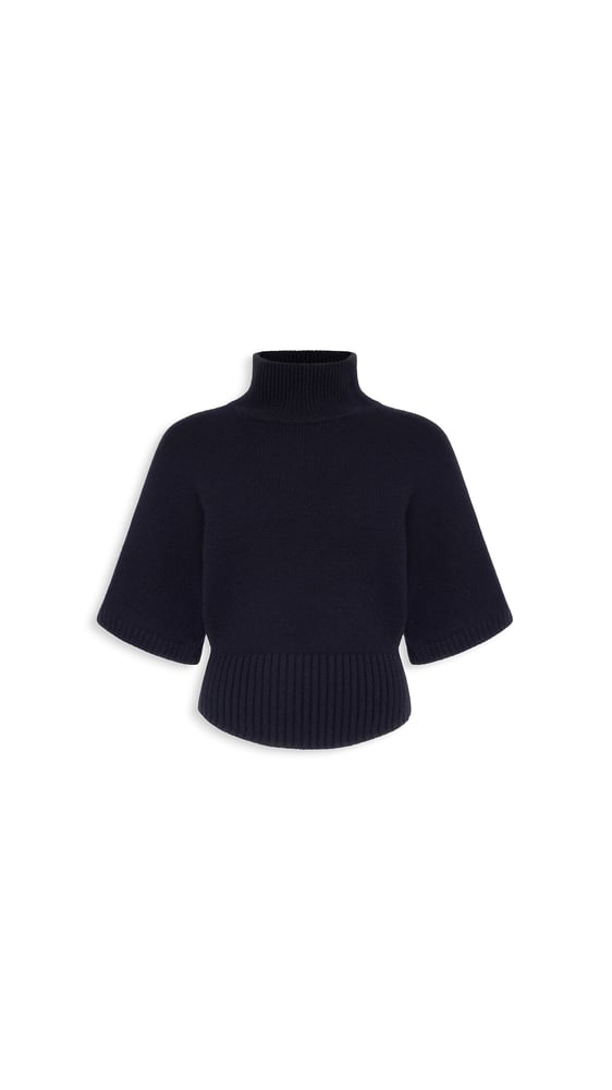 PULL COL MONTANT EN CACHEMIRE