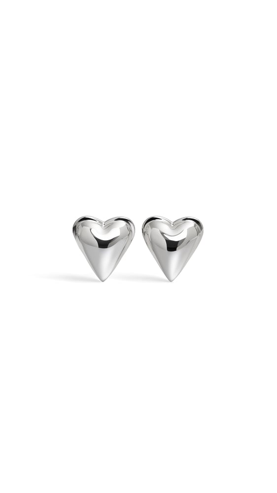 BOUCLES D'OREILLE LE CŒUR BOMBÉ