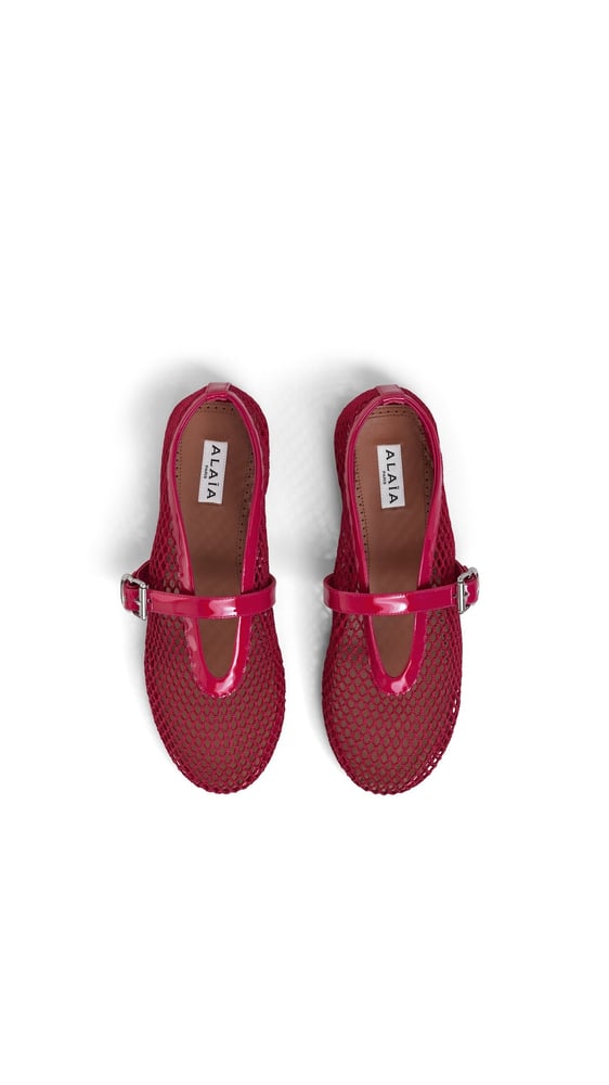 BALLERINES EN RÉSILLE