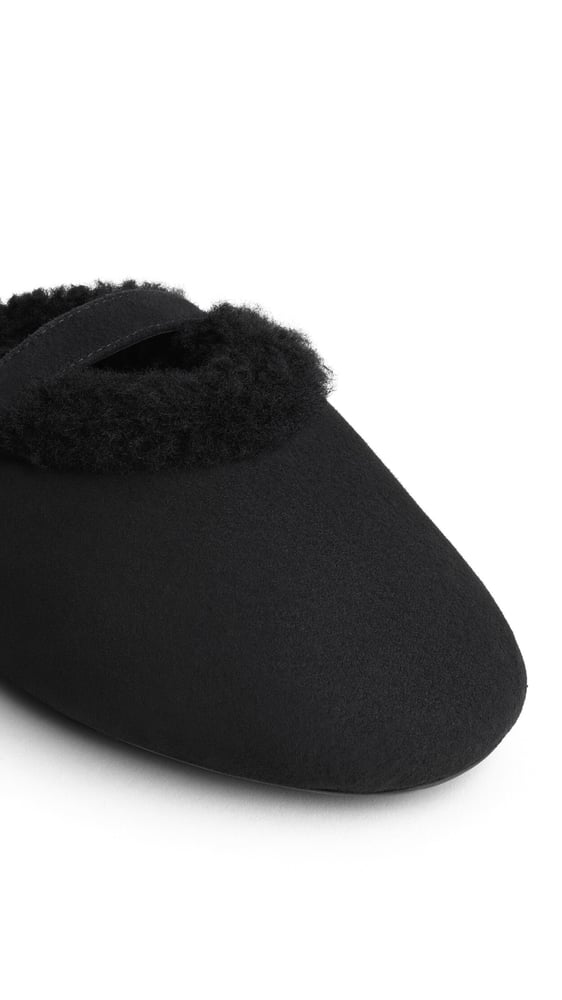 MULES EN SHEARLING MÉRINOS