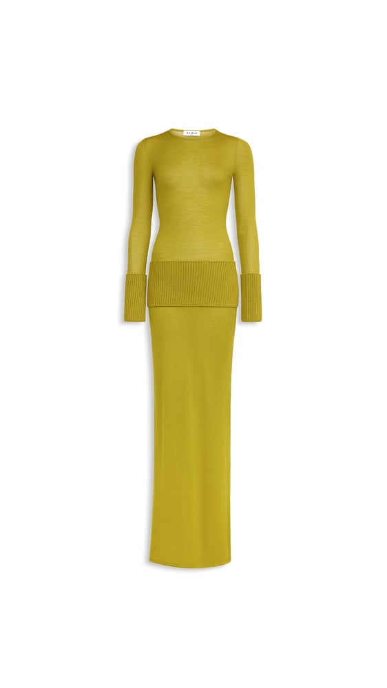 ROBE BODYCON EN MAILLE MÉRINOS