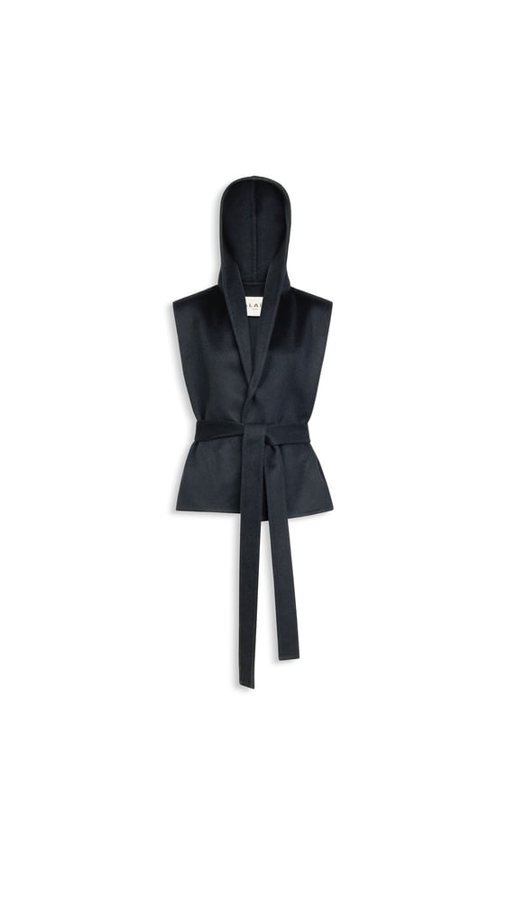 VESTE À CAPUCHE EN CACHEMIRE