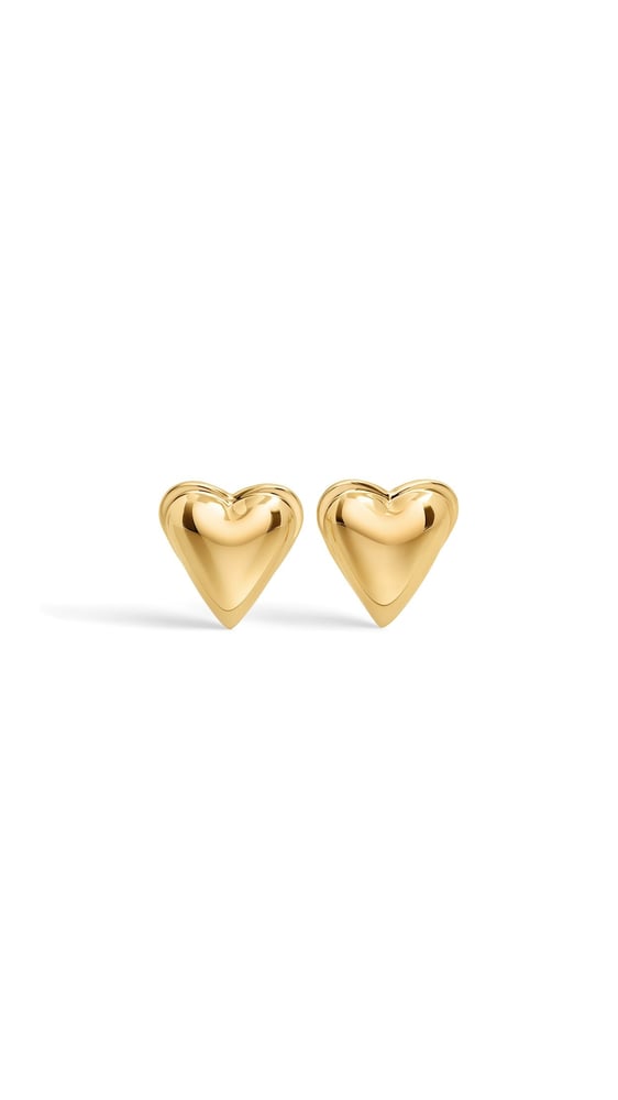 BOUCLES D'OREILLE LE CŒUR BOMBÉ