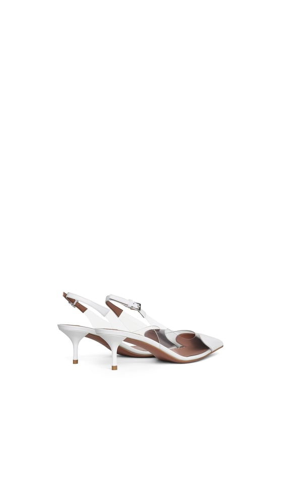 SLINGBACKS LE CŒUR 55 EN CUIR VERNI