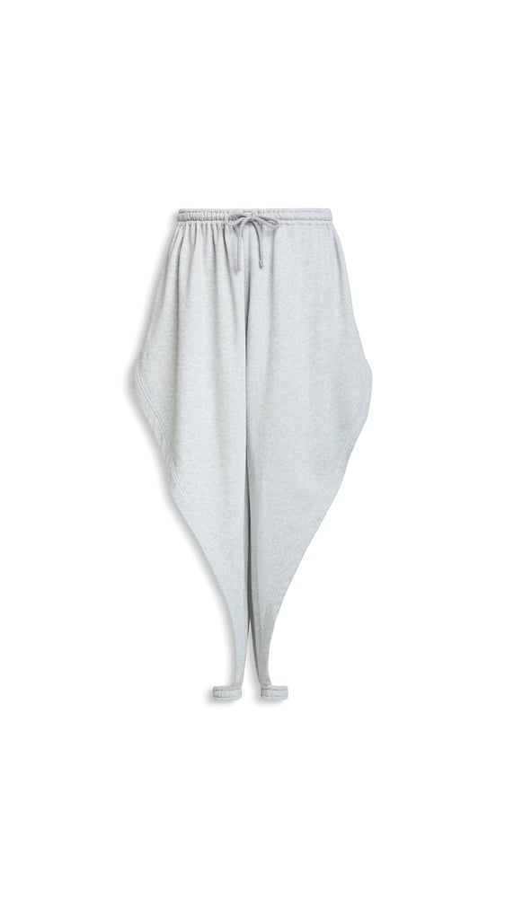 PANTALON TRIANGLE EN JERSEY MOLLETONNÉ