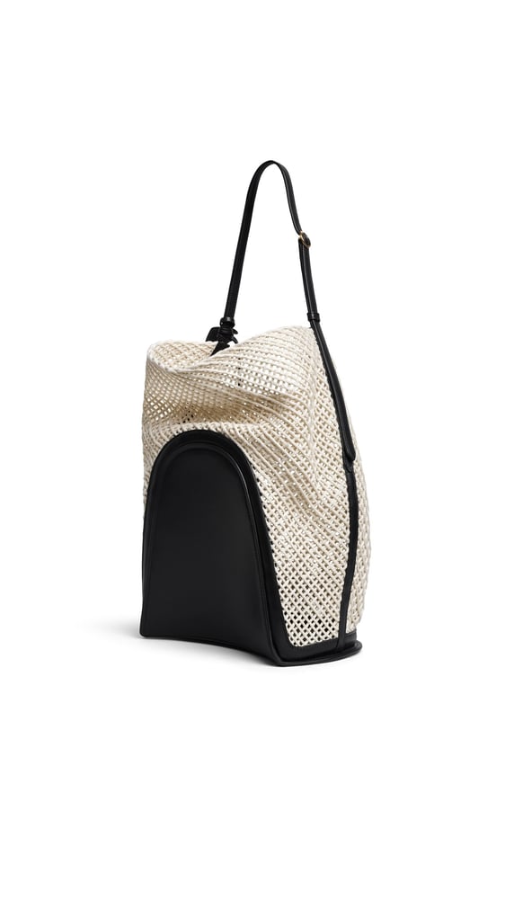 SAC HIP BUCKET LARGE EN FILET DE COTON
