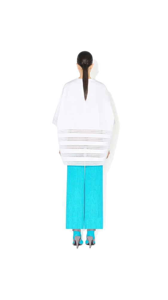 ROBE RONDE EN POPELINE DE COTON