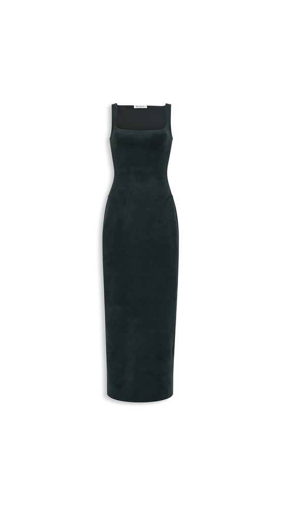 ROBE BODYCON EN VELOURS