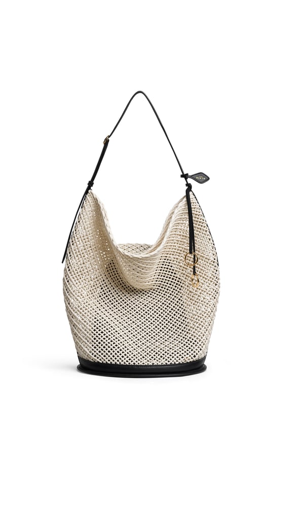 SAC HIP BUCKET LARGE EN FILET DE COTON