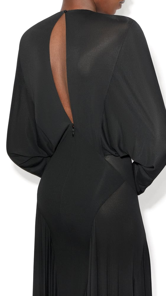 ROBE FLUIDE EN JERSEY