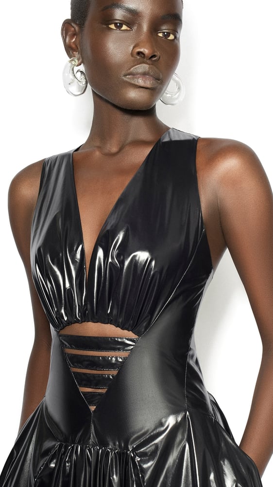 ROBE DÉESSE EN NYLON