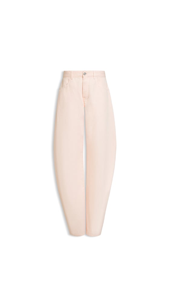 JEAN ROND TAILLE BASSE EN DENIM
