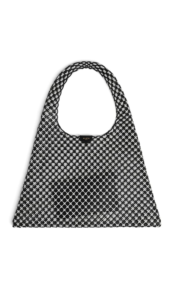 SAC ONE PIECE HOBO EN CUIR RÉSILLE