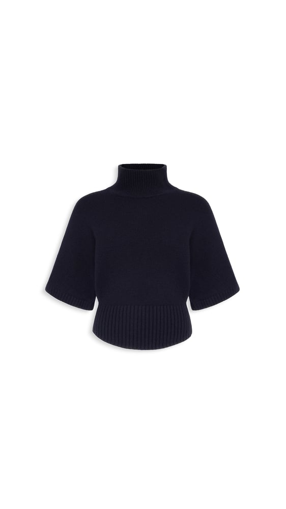 PULL COL MONTANT EN CACHEMIRE
