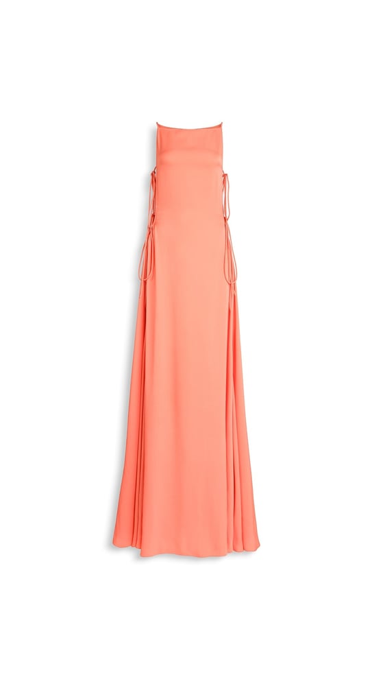 ROBE NOUÉE EN CADY
