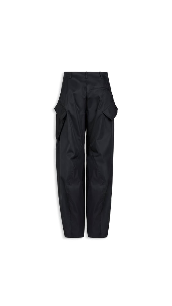 PANTALON CARGO EN TAFFETAS