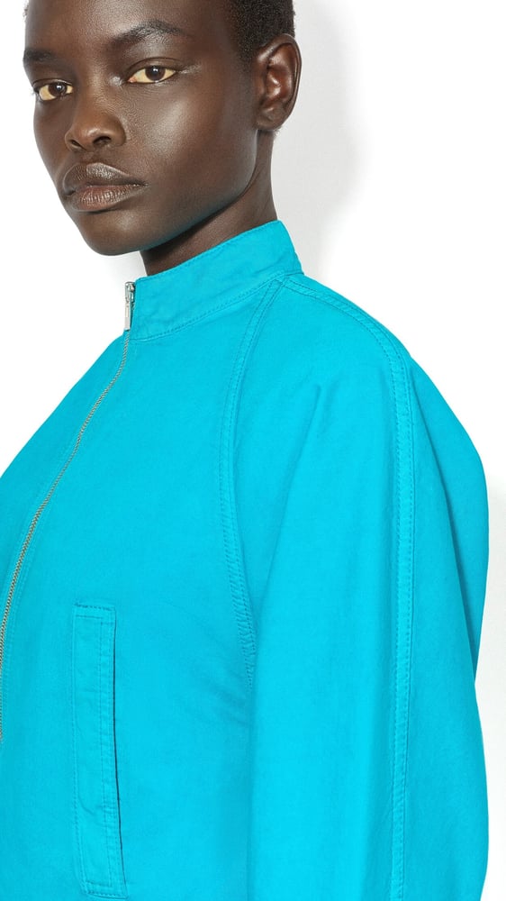 VESTE RONDE EN DENIM