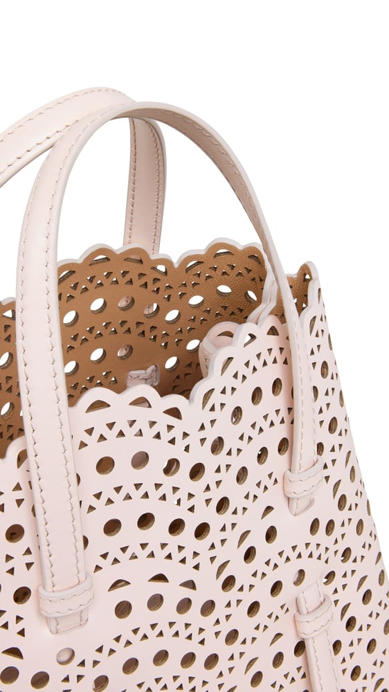 SAC MINA 20 EN CUIR VIENNE PERFORÉ