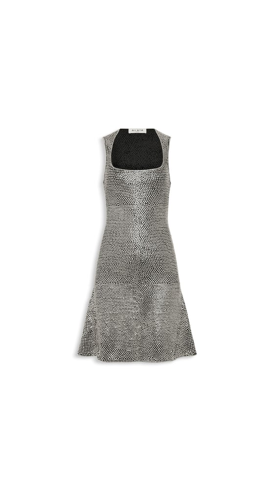 ROBE ÉVASÉE À STUDS