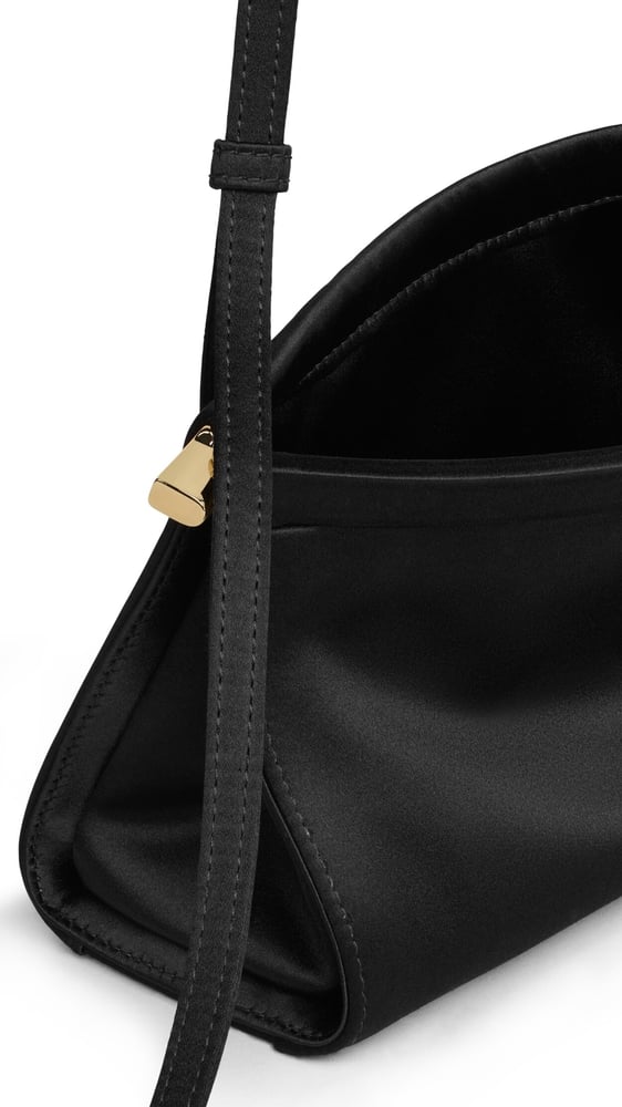 SAC LE CLICK EAST WEST SMALL EN SATIN