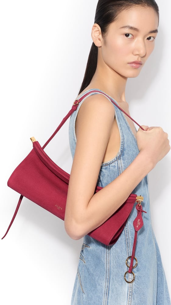 SAC LE CLICK EAST WEST MEDIUM EN NUBUCK