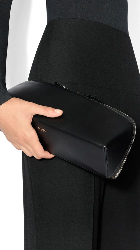 DELTA CLUTCH EN CUIR VIENNE PERFORÉ