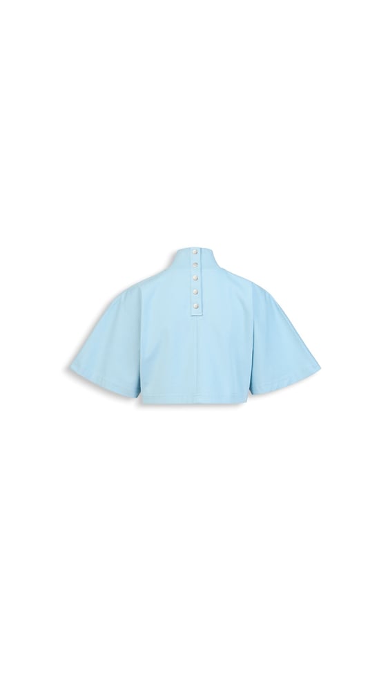 T-SHIRT COURT EN JERSEY DE COTON