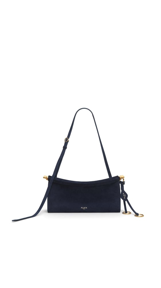 SAC LE CLICK EAST WEST SMALL EN SUEDE