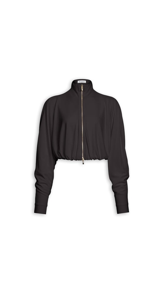 VESTE DRAPÉE EN JERSEY