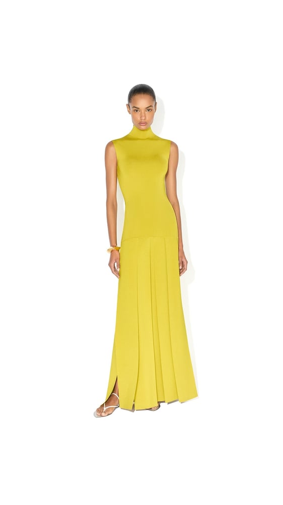 MAXI ROBE PLISSÉE