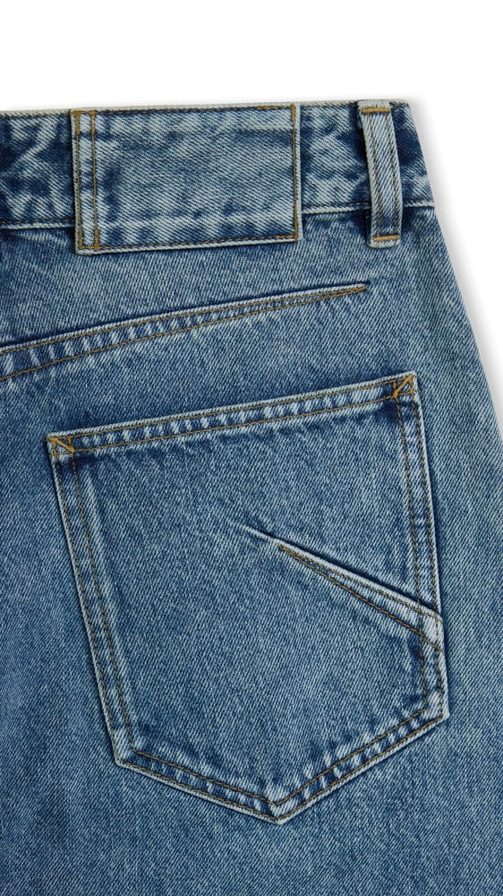 JEAN ROND EN DENIM