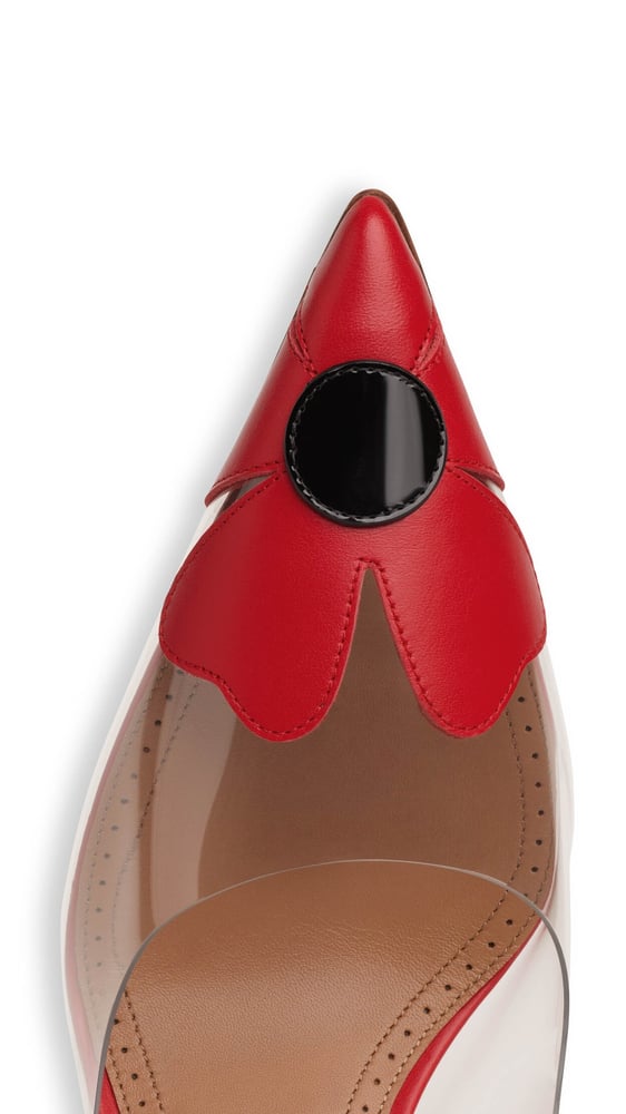 SLINGBACKS BLOOM EN CUIR NAPPA