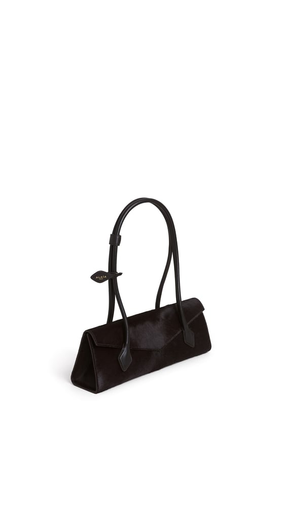SAC LE TECKEL FLAP MEDIUM EN CUIR EFFET PONY