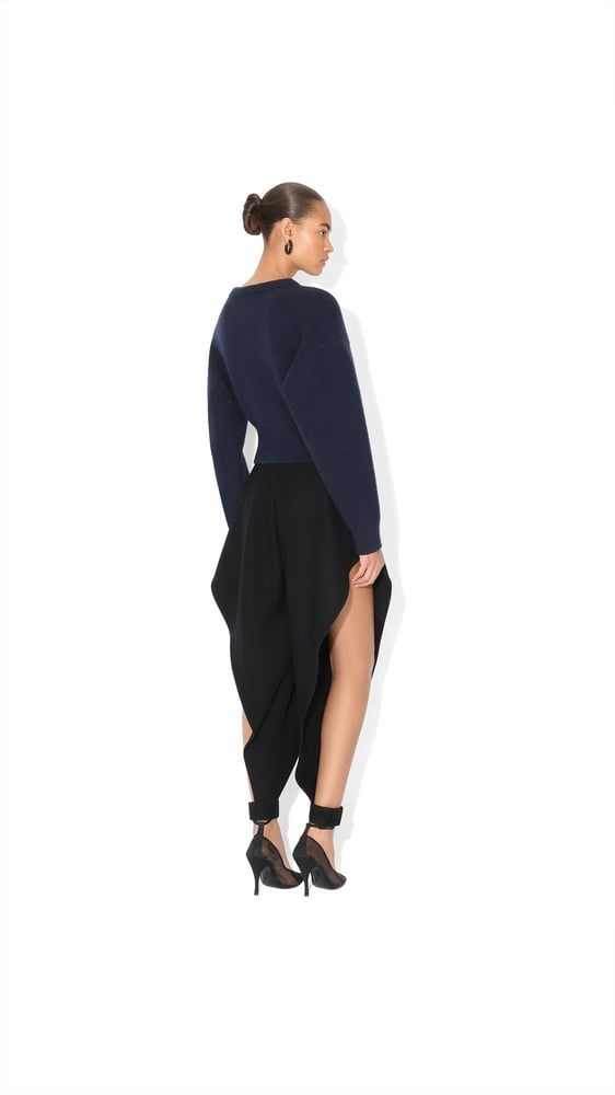 PULL COL ROND EN CACHEMIRE